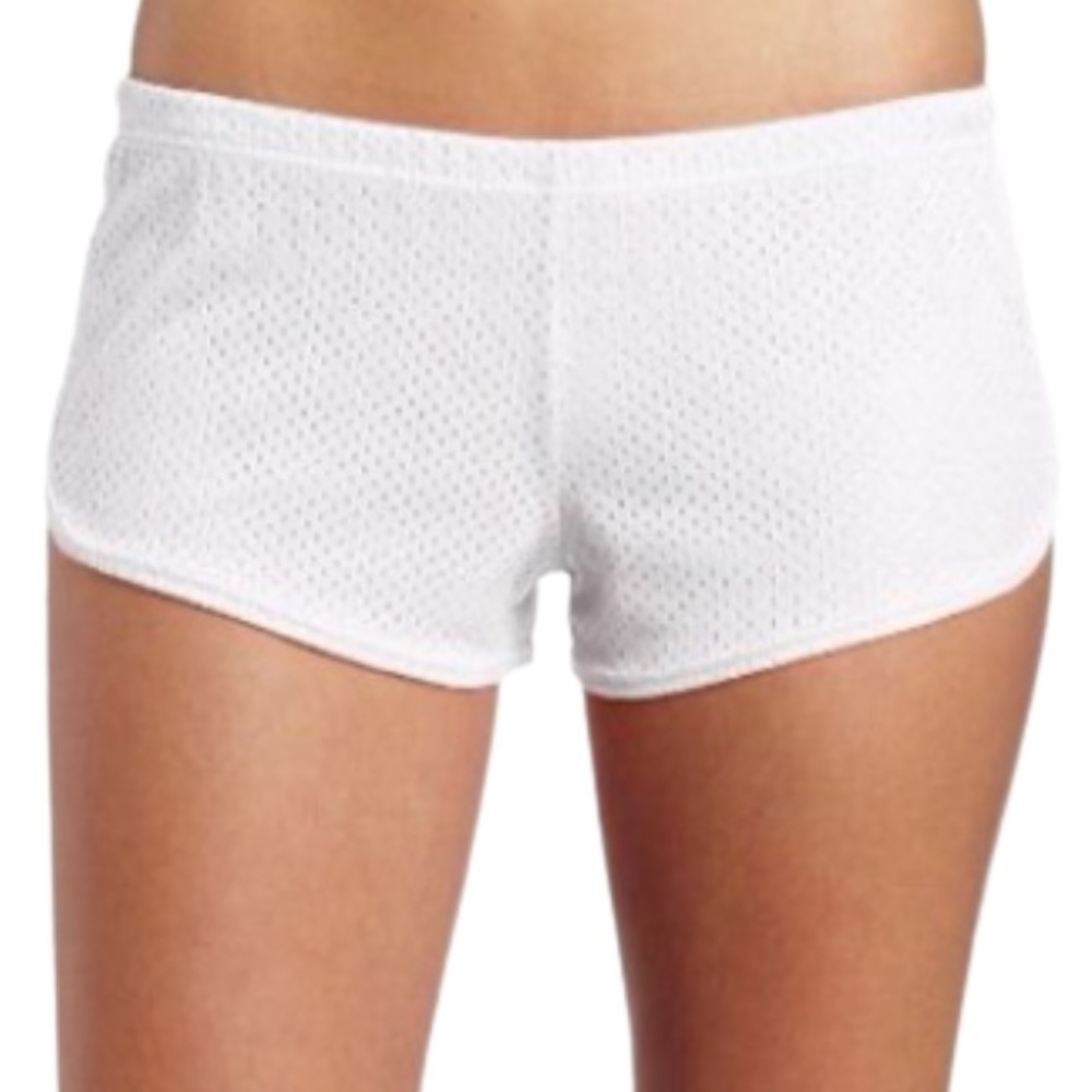 Soffe White Mesh Shorts